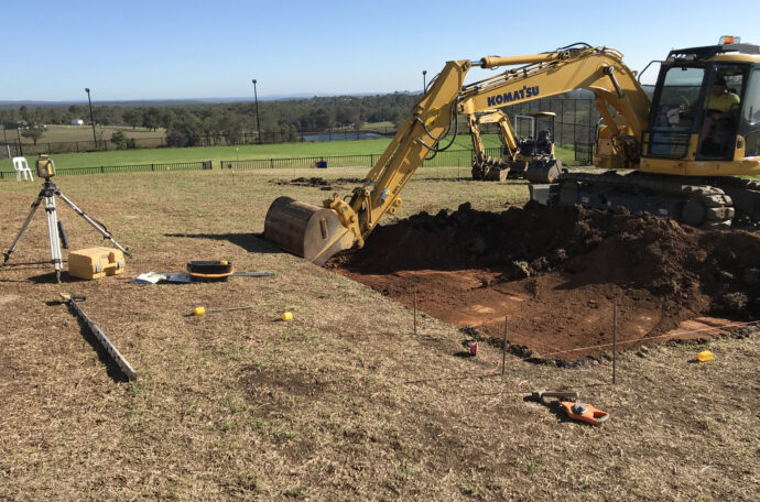 swimming pool excavation