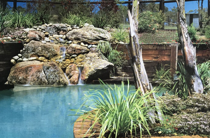 Bush rock pool 1990s