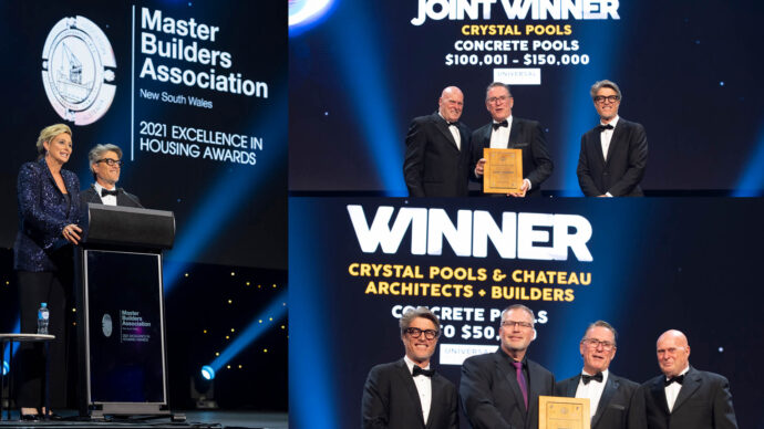 Crystal Pools Awarded