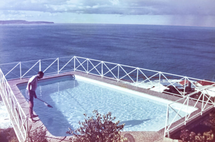 1960s cliff hanger at Palm Beach