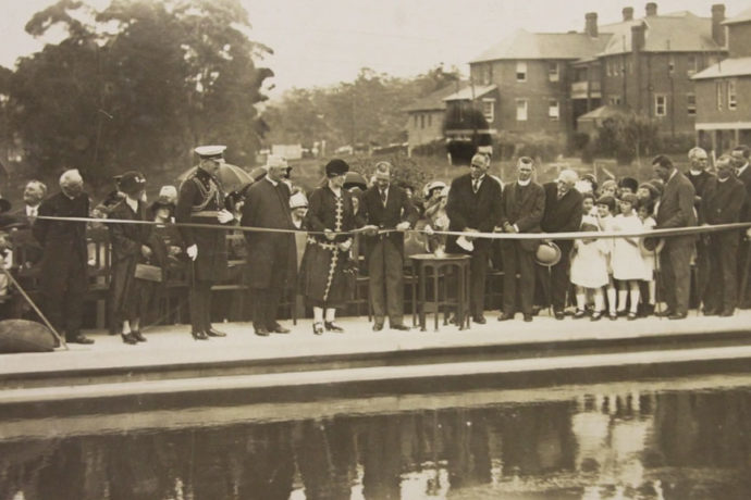 Pymble Ladies college swimming pool