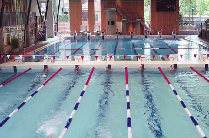 Pymble Ladies college swimming pool